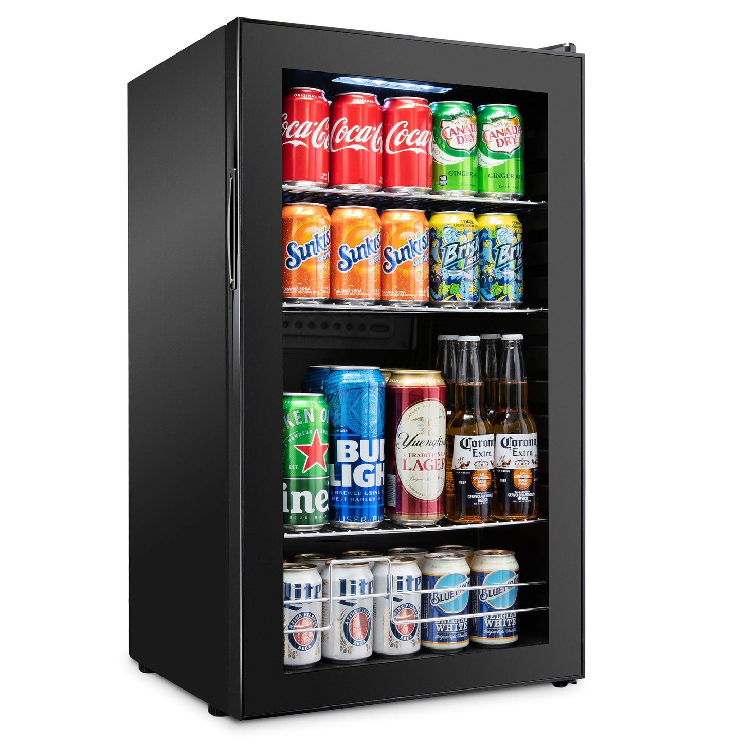 Ivation 126 Can Beverage Refrigerator Mini Fridge