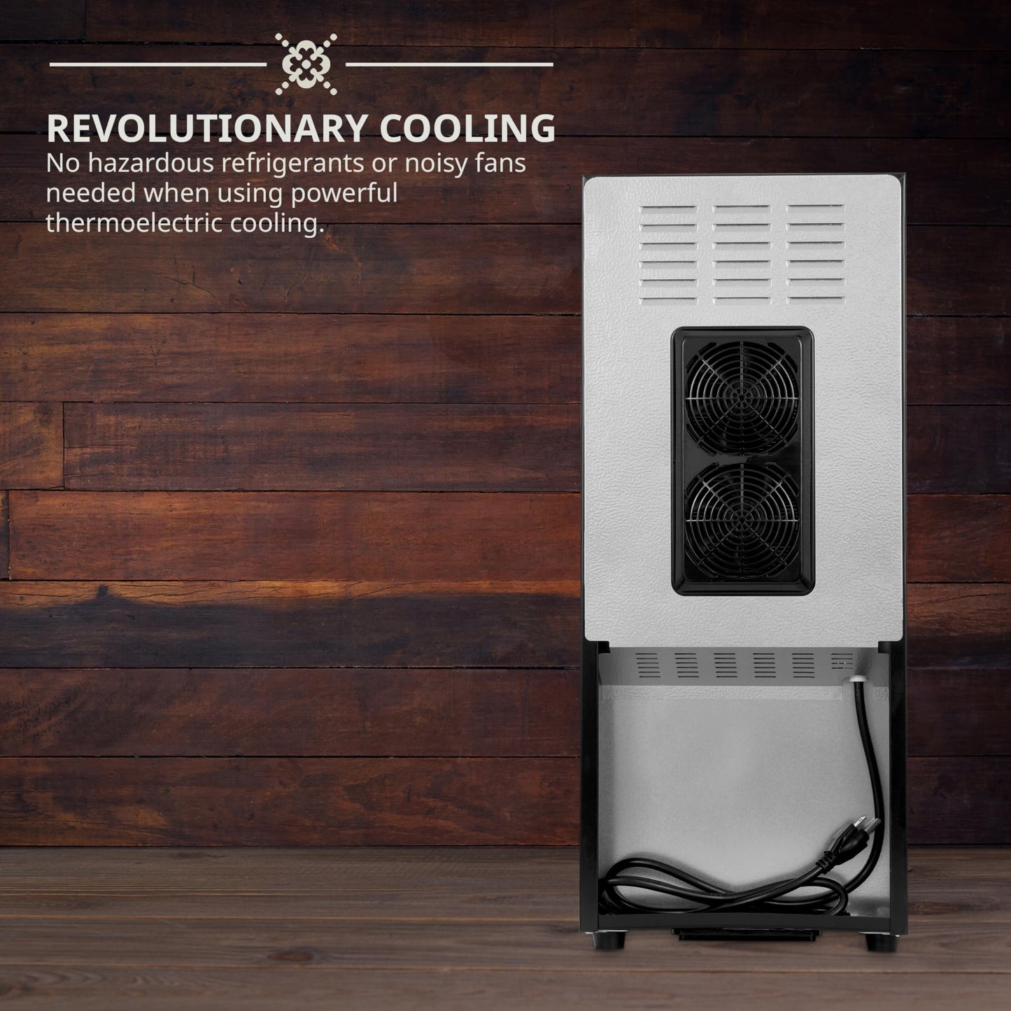 Ivation 12 Bottle Wine Cooler Countertop Refrigerator